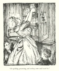 Illustration for The Vicar of Wakefield by Oliver Goldsmith