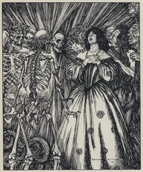 Illustration for A Dream of Fair Women and Other Poems