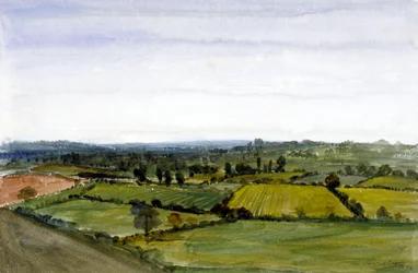 View of Swiss Cottage, Hampstead, London, 1836