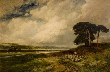 Landscape with Sheep