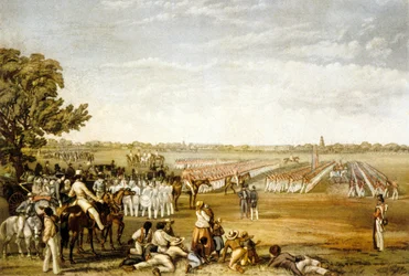 Military Parade in Barbados