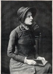 Miss Kate Booth, Marshal of the Salvation Army (Engraving by Navellier in The Illustrous Diary, 1891)