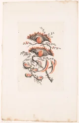 Fan-shaped Flowers (series title)