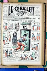 Cover of Le Grelot, number 1025, Satirical in Colours