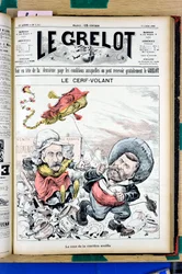 Cover of Le Grelot, Satirical in Colors