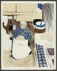The Cook, Plate Eleven from Landscapes and Interiors