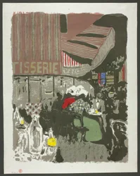 The Pastry Shop, plate ten from Landscapes and Interiors