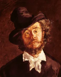 Portrait of painter Marcellin Desboutin