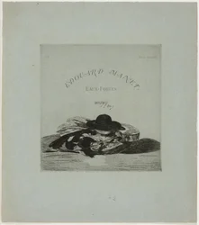 Hat and Guitar, frontispiece for the edition of fourteen etchings