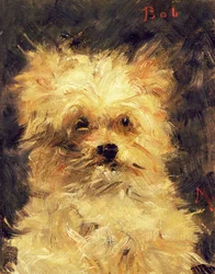 Head of a Dog - Bob, 1876
