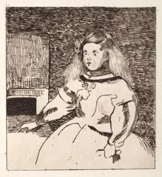 Infanta Margarita, after Velázquez