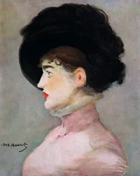 La Viennoise: Portrait of Irma Brunner, 1882.