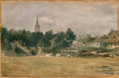 Landscape with a Village Church