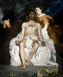 The Dead Christ and the Angels