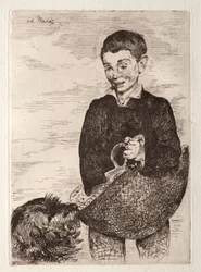 The Boy with the Dog, with the Basket