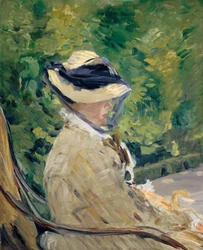 Madame Manet at Bellevue