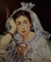 Marguerite de Conflans with Hood