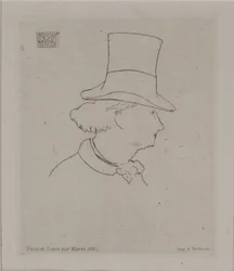 Portrait of Baudelaire