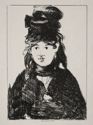 Portrait of Berthe Morisot, 1872
