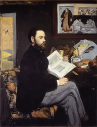 Portrait of Emile Zola - 1868