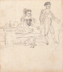 Spanish Couple, 1862