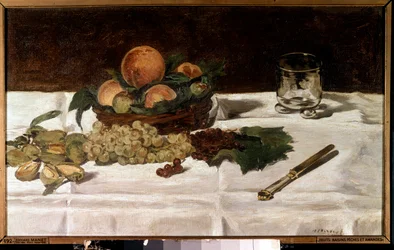Still life, fruits on a table