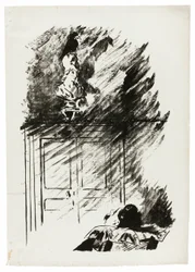 The Raven on the Bust of Pallas, from The Raven