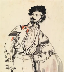 The Spanish Dancer, Don Mariano Camprubi, c.1862