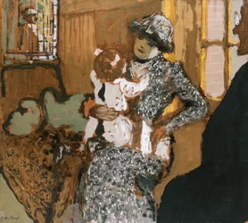 Child in a White Apron