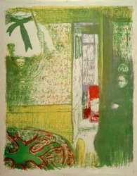 Interior with Hanging Lamp