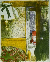 Interior with Hanging Lamp, from Landscapes and Interiors, 1899