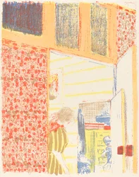 Interior with Pink Wallpaper II, c. 1896 published 1899