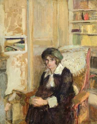 Lucie Belin at the Artist