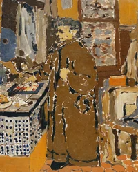 Mme Vuillard in an Interior
