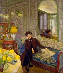Portrait of Marcelle Aron, wife of Tristan Bernard