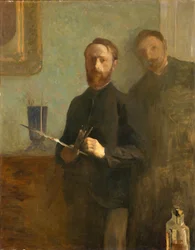 Self-Portrait with Waroquy