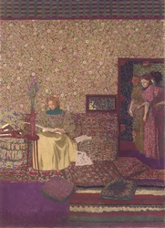 The Privacy. Decoration for the Library of Dr. Vaquez