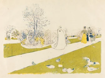 The Tuileries Garden, published 1896