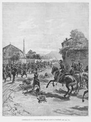 Garibaldi and the Hunters of the Alps in Varese