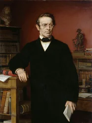 Portrait of Johann Gustav Droysen