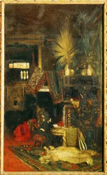Painter Hans Makart in His Studio