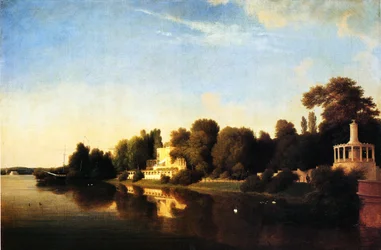 The Shore of Glienicke Park