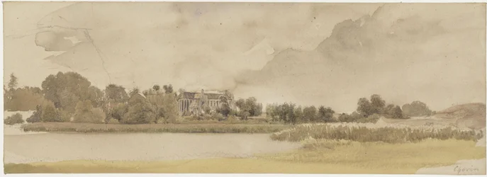 Amtssee Lake and Chorin Monastery