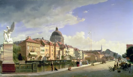Schlossfreiheit von der Schlossbruecke, Berlin