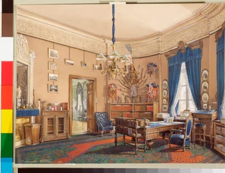 The Study of Crown Prince Nikolay Aleksandrovich