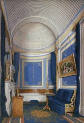 Interiors of the Winter Palace. The Bathroom of Empress Maria Alexandrovna
