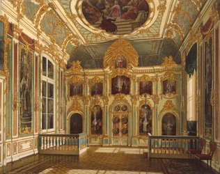 View of the Small Church in the Winter Palace, 1862