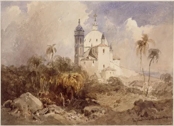 View of the Church La Piedade in Salvador (Bahia)