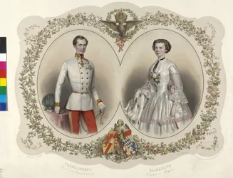 Emperor Franz Joseph I of Austria and Elisabeth, Duchess in Bavaria
