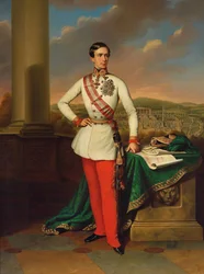 Portrait of Emperor Franz Joseph I of Austria, 1853